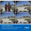 TP-Link Tapo Video Doorbell Camera 1 × D235, 1 × D100C, Juoda, White, IP66, 130°, IR, Wall, CE, RoHS, RCM,R-NZ,FCC, EAC, Triman, UKCA