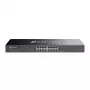 TP-Link Omada DS1016G tinklo komutatorius Nevaldomas Gigabit Ethernet (10/100/1000) 1U Juodas