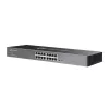 TP-Link Omada DS1016G tinklo komutatorius Nevaldomas Gigabit Ethernet (10/100/1000) 1U Juodas