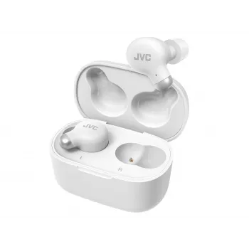 JVC Active Noise Cancelling TWS White, True Wireless Stereo (TWS), 20 - 20000 Hz, Calls/Music, 10.1 g, Headset, White