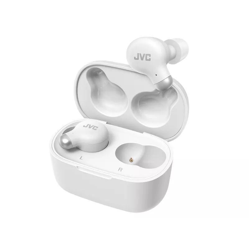 JVC Active Noise Cancelling TWS White, True Wireless Stereo (TWS), 20 - 20000 Hz, Calls/Music, 10.1 g, Headset, White