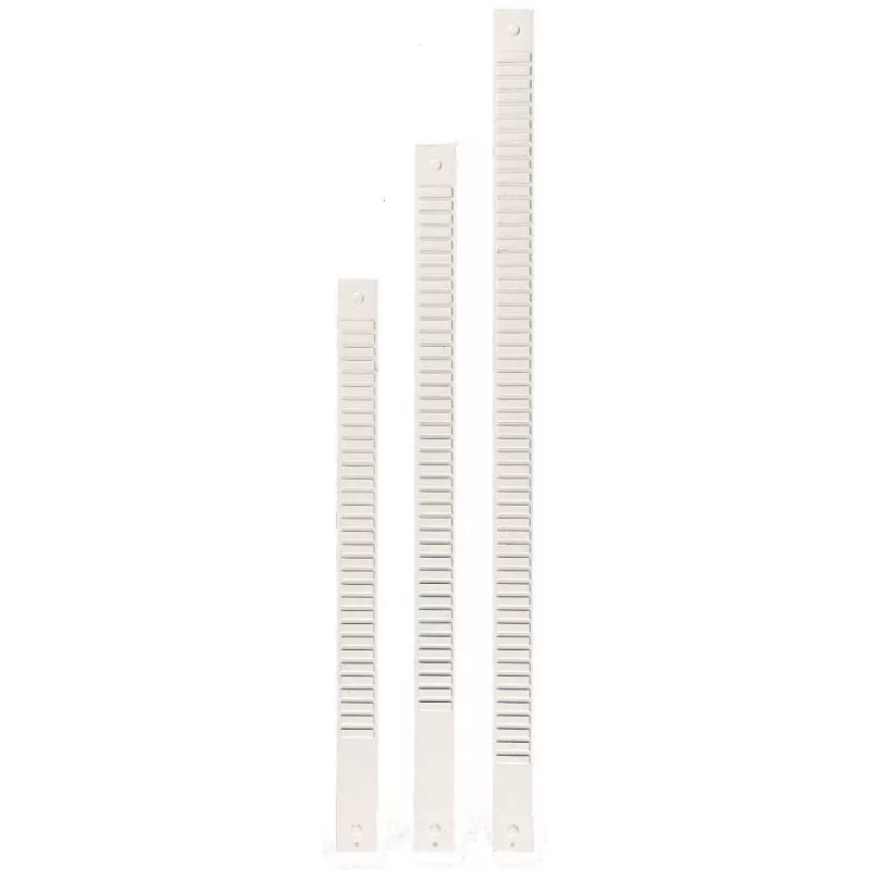 Nobo T-Card metalinės plokštės, 2 dydis, 32 lizdai, pilka, 64 mm, 655 mm, 210 g, 64 mm, 13 mm