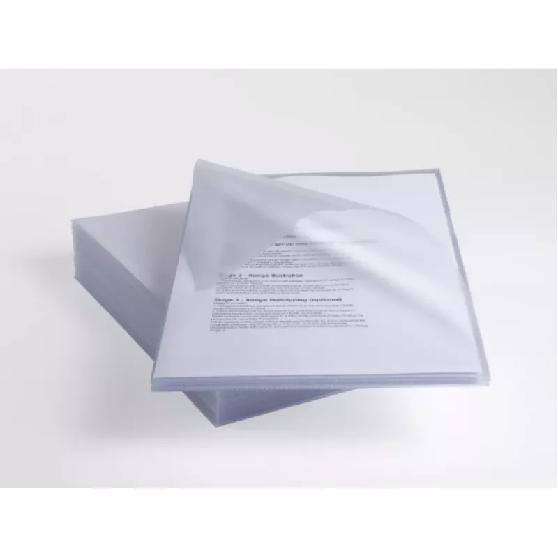 Rexel Anti-Slip A4 aplankai skaidrūs (25), polipropilenas (PP), permatomi, 20 lapų, 25 vnt.