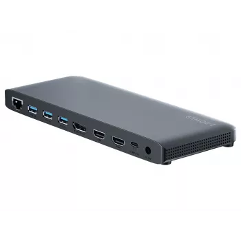 2-Power DOC0117A nešiojamojo kompiuterio dokas / prievadų daugintuvas, juodas