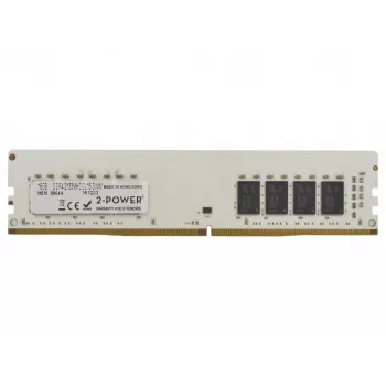 2-Power 16GB DDR4 2133MHZ CL15 DIMM Atmintis, 16 GB, 1 x 16 GB, DDR4, 2133 MHz, 288 kontaktų DIMM, Žalia