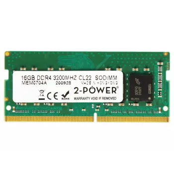 2-Power MEM5704A atminties modulis 16 GB 1 x 16 GB DDR4 260 kontaktų SO-DIMM
