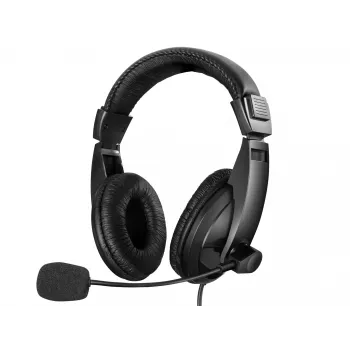 “Sandberg Saver USB” ausinės, didelės, laidinės, skambučiams / muzikai, 20–20000 Hz, 258 g, ausinės, juodos