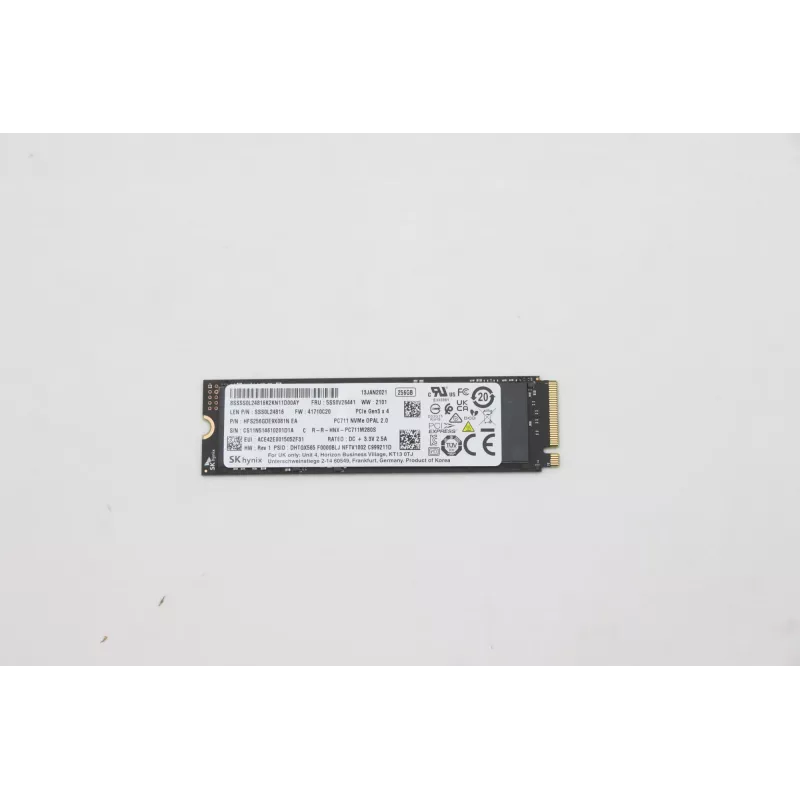 Lenovo 5SS0V26441 vidinis SSD diskas 256 GB M.2 PCI Express 3.0
