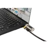 DELL 461-AAEU kabelinė spyna Juoda, Nerūdijantis plienas 1,8 m