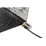 DELL 461-AAEU kabelinė spyna Juoda, Nerūdijantis plienas 1,8 m