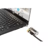 DELL 461-AAEU kabelinė spyna Juoda, Nerūdijantis plienas 1,8 m