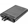 Sandberg Survivor Nano Powerbank 10000, 10000 mAh, ličio jonų (Li-Ion), 3,7 V, 20 W, juoda