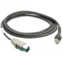 “Motorola” USB laidas Power+, pilkas, 2,1 m
