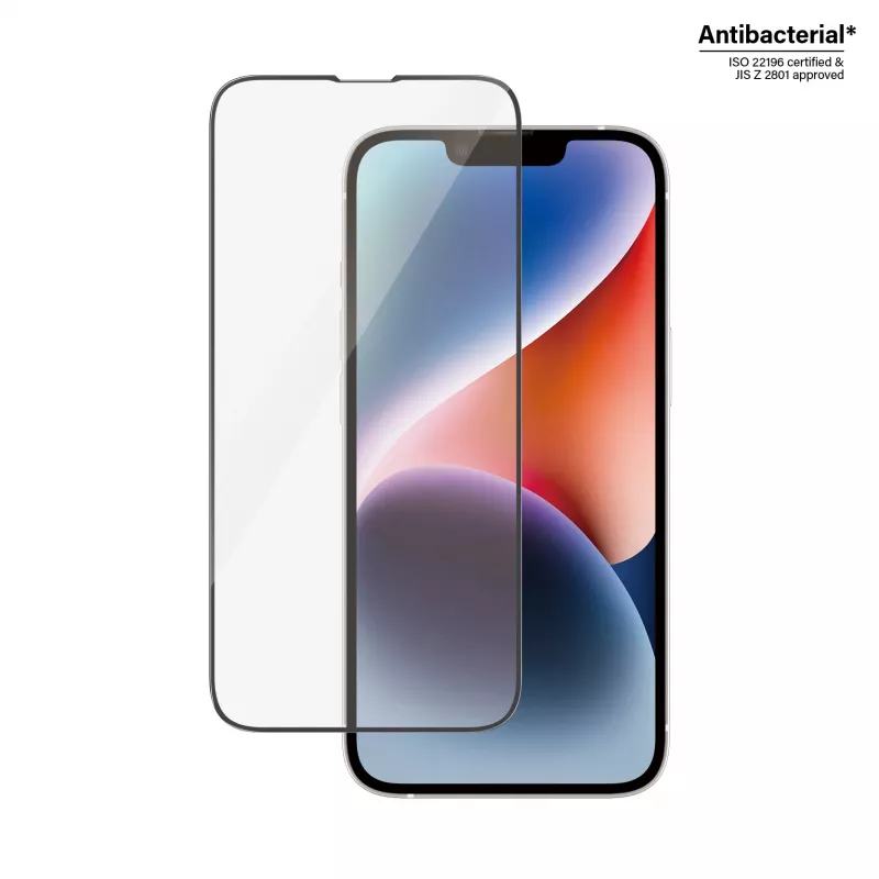 PanzerGlass® ekrano apsauga iPhone 14 | 13 | 13 Pro | Ultra-Wide Fit su EasyAligner