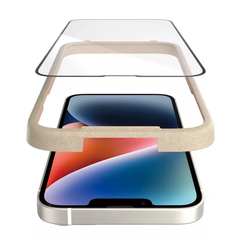 PanzerGlass® ekrano apsauga iPhone 14 | 13 | 13 Pro | Ultra-Wide Fit su EasyAligner