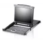ATEN CL5708N stovo valdymo pultas 48.3 cm (19 colių) juodas 1U