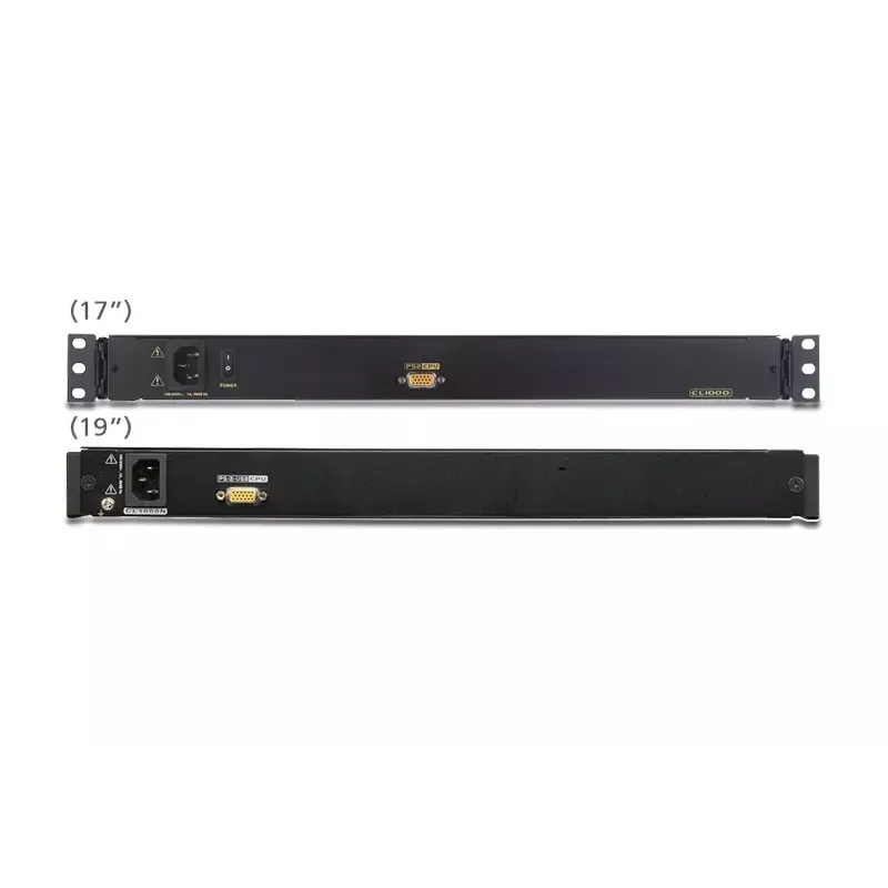 ATEN CL5716M-ATA-2XK06SG stovo konsolė 43,2 cm (17 col.) Juoda 1U