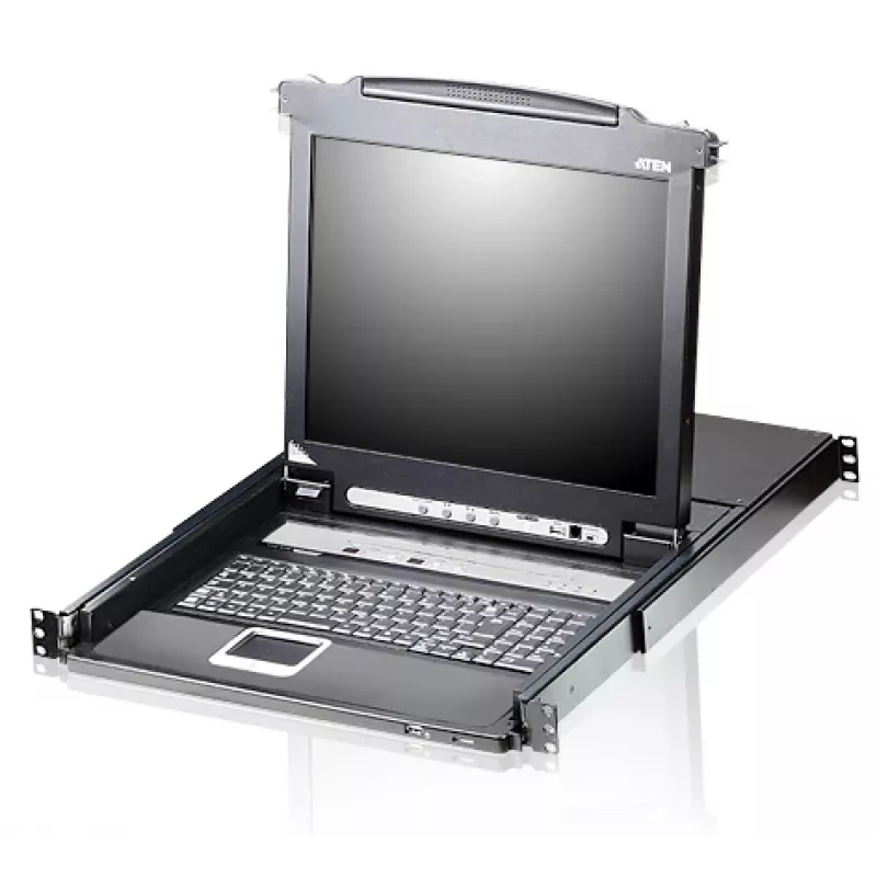 ATEN CL5716M-ATA-2XK06UG KVM komutatorius Montavimas stelaže Juoda