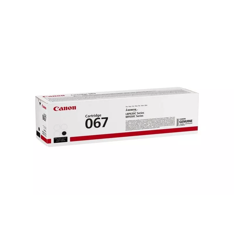 Canon 067 5102C002 dažų kasetė 2500 puslapių juoda