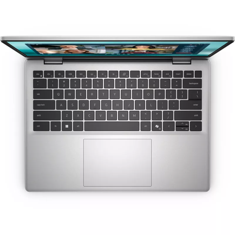DELL Pro 14 Essential PV14250 Intel Core 5 120U Nešiojamas kompiuteris 35,6 cm (14 colių) Full HD+ 16 GB DDR5-SDRAM 512 GB SSD Wi-Fi 6 (802.11ax) Windows 11 Pro US International Platininė, Sidabrinė