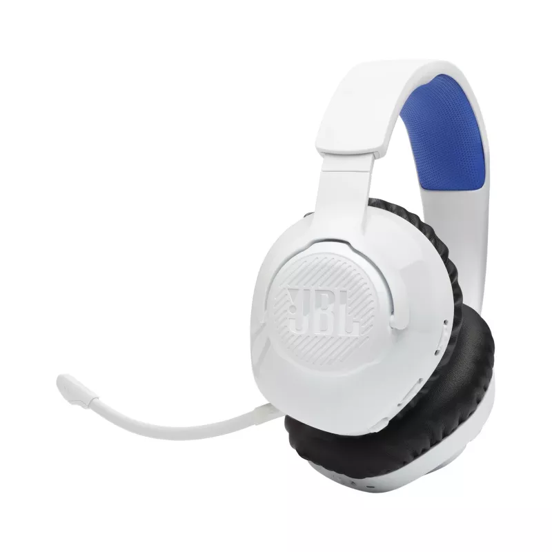 JBL Quantum 360P Ausinės Belaidės Ant galvos Žaidimų USB Type-C Bluetooth Mėlyna, Balta