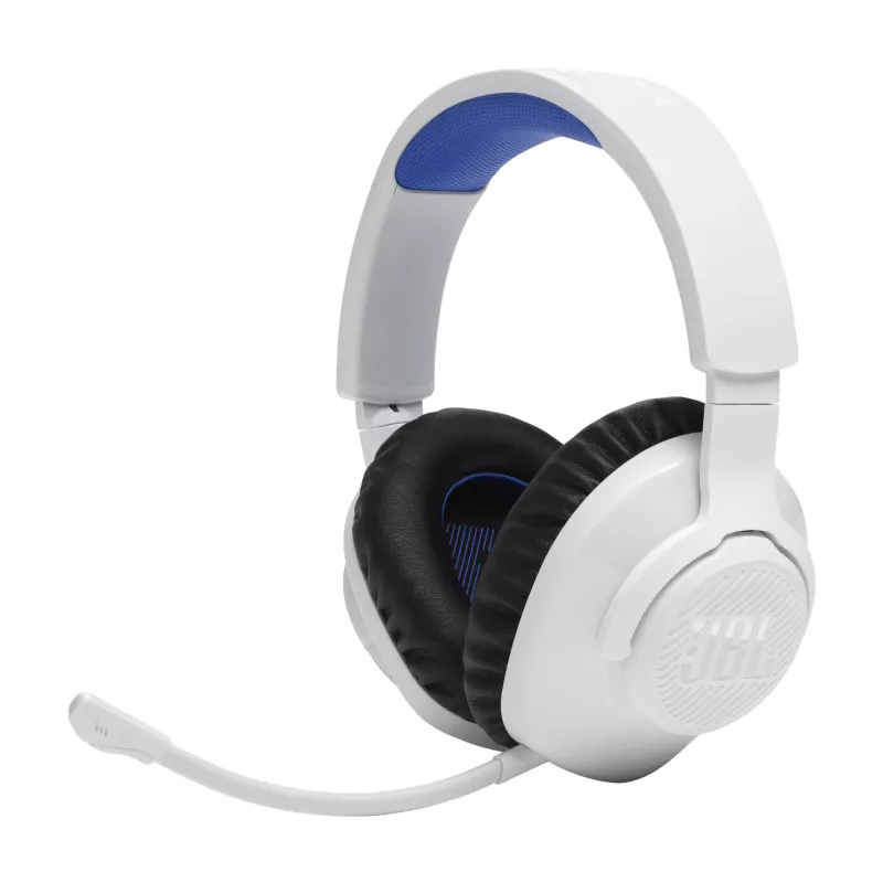 JBL Quantum 360P Ausinės Belaidės Ant galvos Žaidimų USB Type-C Bluetooth Mėlyna, Balta
