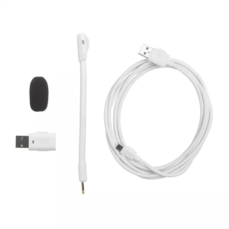 JBL Quantum 360P Ausinės Belaidės Ant galvos Žaidimų USB Type-C Bluetooth Mėlyna, Balta