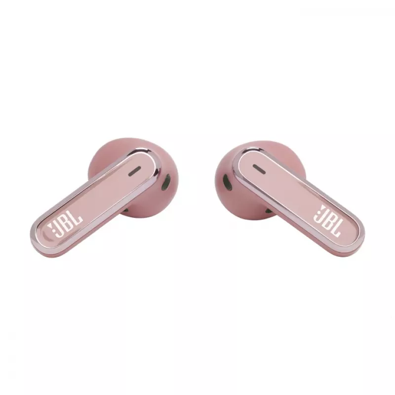 JBL LIVE FLEX ausinės belaidžios į ausis įdedamos skambučiams / muzikai Bluetooth rožinės