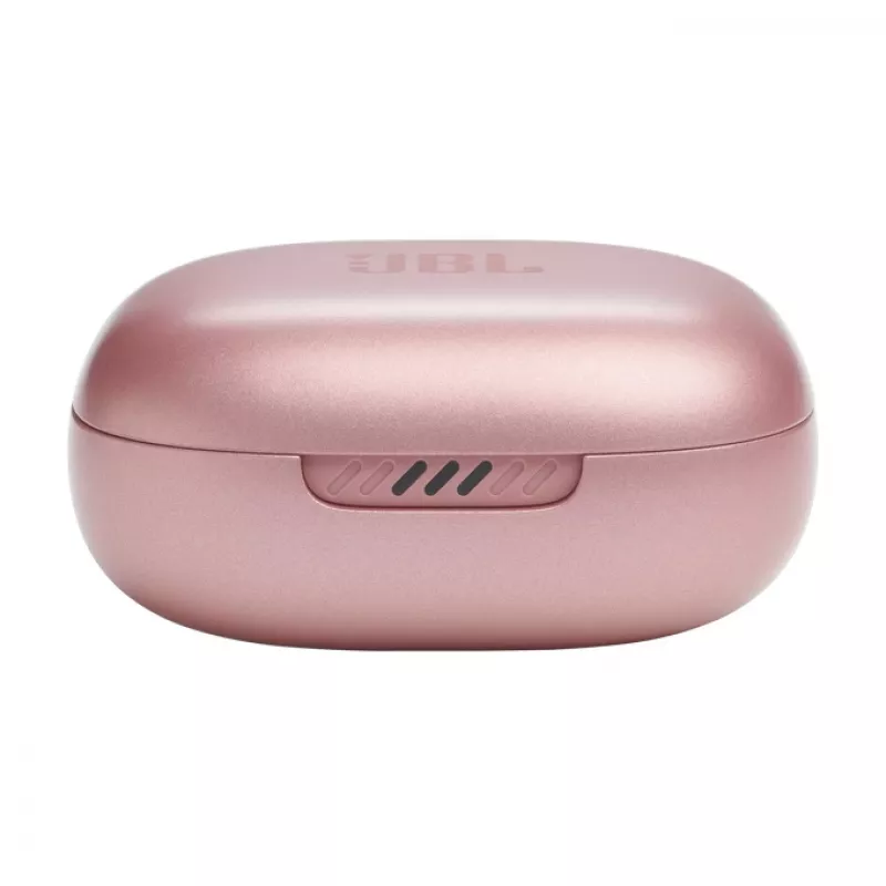 JBL LIVE FLEX ausinės belaidžios į ausis įdedamos skambučiams / muzikai Bluetooth rožinės