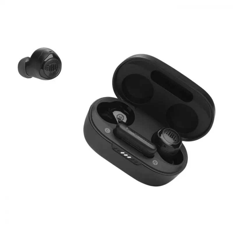 JBL Quantum TWS Air ausinės belaidės į ausis įdedamos žaidimams Bluetooth juodos