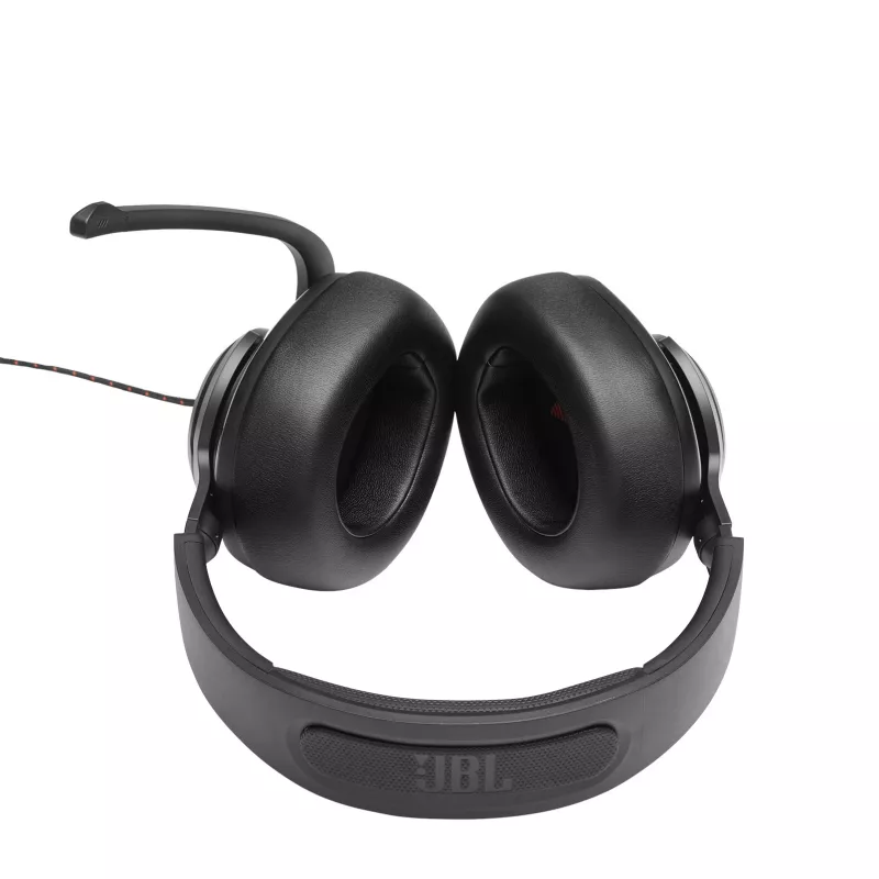 JBL Quantum 200 Juoda, laidinis, 20 - 20000 Hz, žaidimams, 248 g, ausinės, juodos