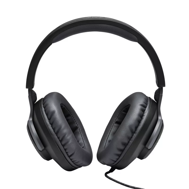 JBL Quantum 100 JUODA, laidinės, žaidimams, 20–20000 Hz, 216 g, ausinės, juoda