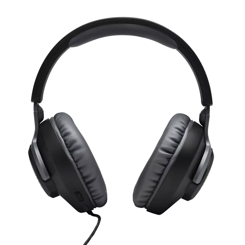 JBL Quantum 100 JUODA, laidinės, žaidimams, 20–20000 Hz, 216 g, ausinės, juoda