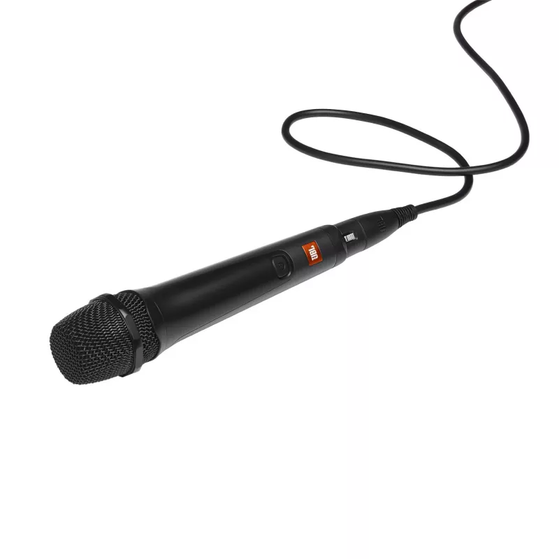 JBL PBM 100 Juoda, karaoke mikrofonas, -55 dB, 50 - 15000 Hz, 600 Ω, kardioidinė, laidinis