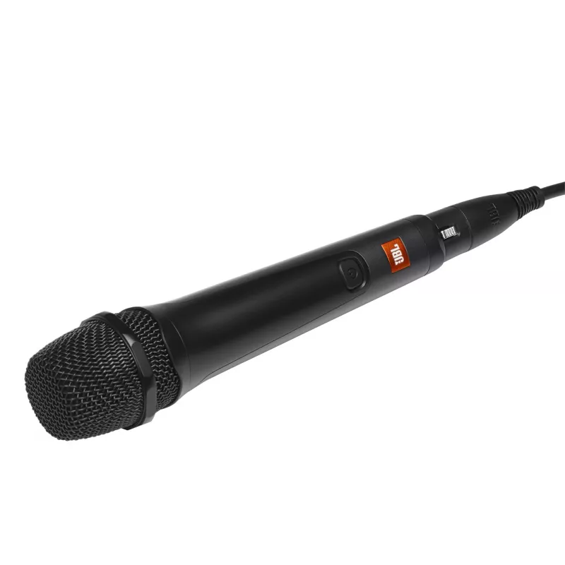 JBL PBM 100 Juoda, karaoke mikrofonas, -55 dB, 50 - 15000 Hz, 600 Ω, kardioidinė, laidinis