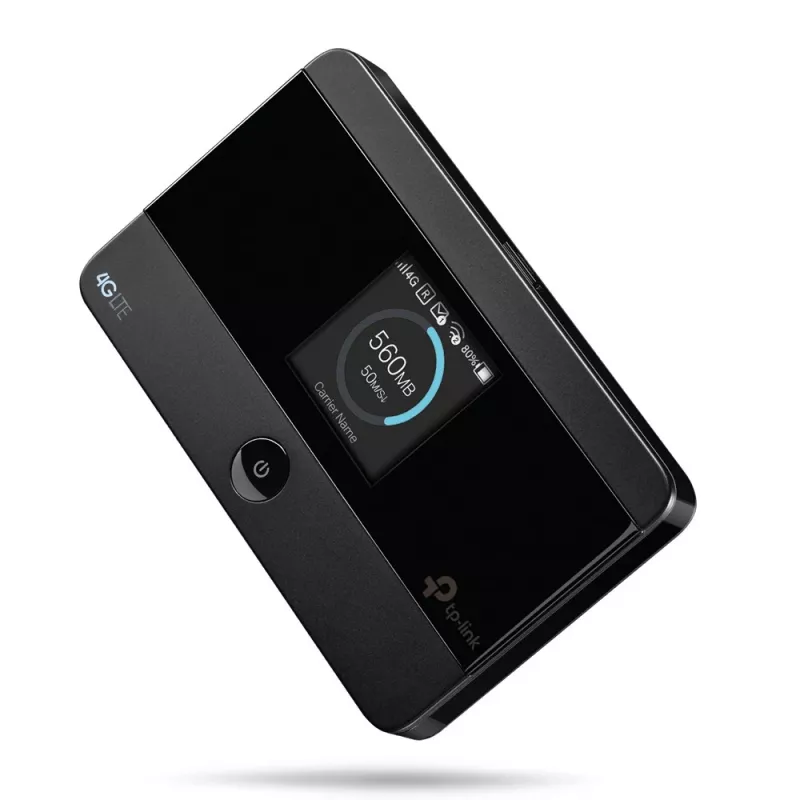 TP-Link 4G LTE mobilusis Wi-Fi, korinio belaidžio tinklo įranga, Juoda, Nešiojamas, 802.11b, 802.11g, Wi-Fi 4 (802.11n), 150 Mbit/s, 2,4 GHz
