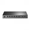 TP-Link JetStream 8 prievadų gigabitinis išmanusis PoE komutatorius su 2 SFP lizdais