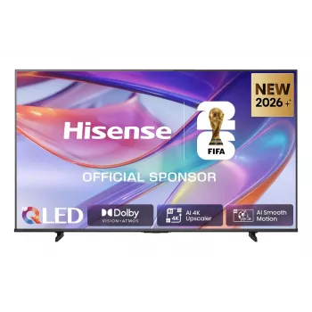 TV Hisense 75E7S 75 colių (190,5 cm) QLED 4K Ultra HD Smart TV Wi‑Fi Direct‑LED juodas