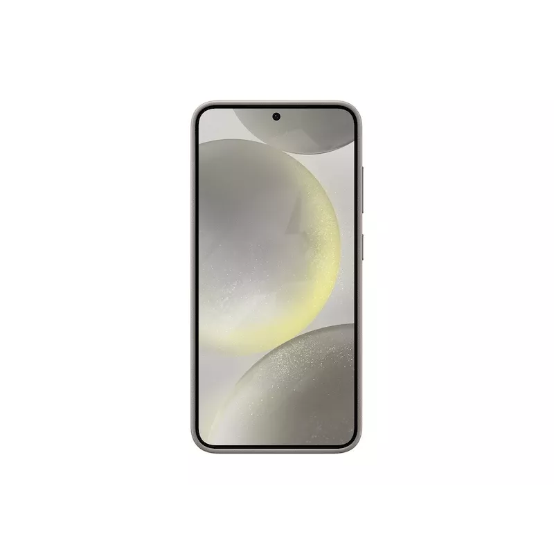 Samsung Galaxy S24 Veganinės odos dėklas Taupe vienspalvis