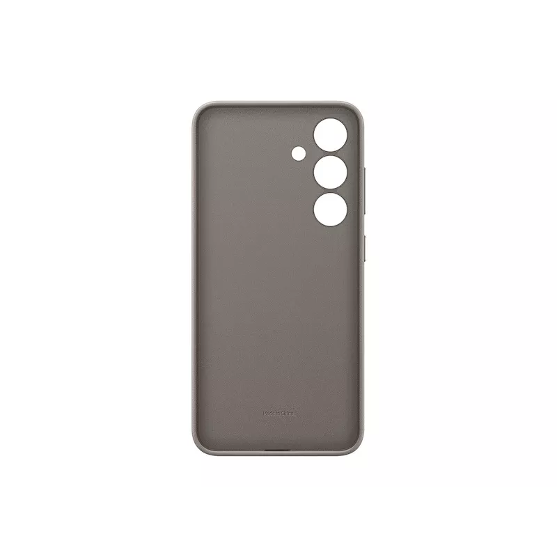 Samsung Galaxy S24 Veganinės odos dėklas Taupe vienspalvis