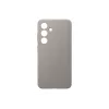 Samsung Galaxy S24 Veganinės odos dėklas Taupe vienspalvis