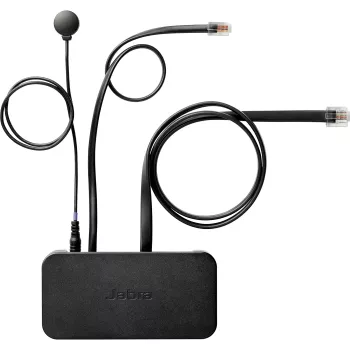 Jabra LINK 14201-20, juoda, Avaya 1608, Avaya 1616, Avaya 2410, Avaya 5410, Avaya 5420, Avaya 5610, Avaya 6224d+m, Avaya..., 50 mm, 50 mm, 100 mm, 100 g