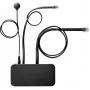 Jabra LINK 14201-20, juoda, Avaya 1608, Avaya 1616, Avaya 2410, Avaya 5410, Avaya 5420, Avaya 5610, Avaya 6224d+m, Avaya..., 50 mm, 50 mm, 100 mm, 100 g