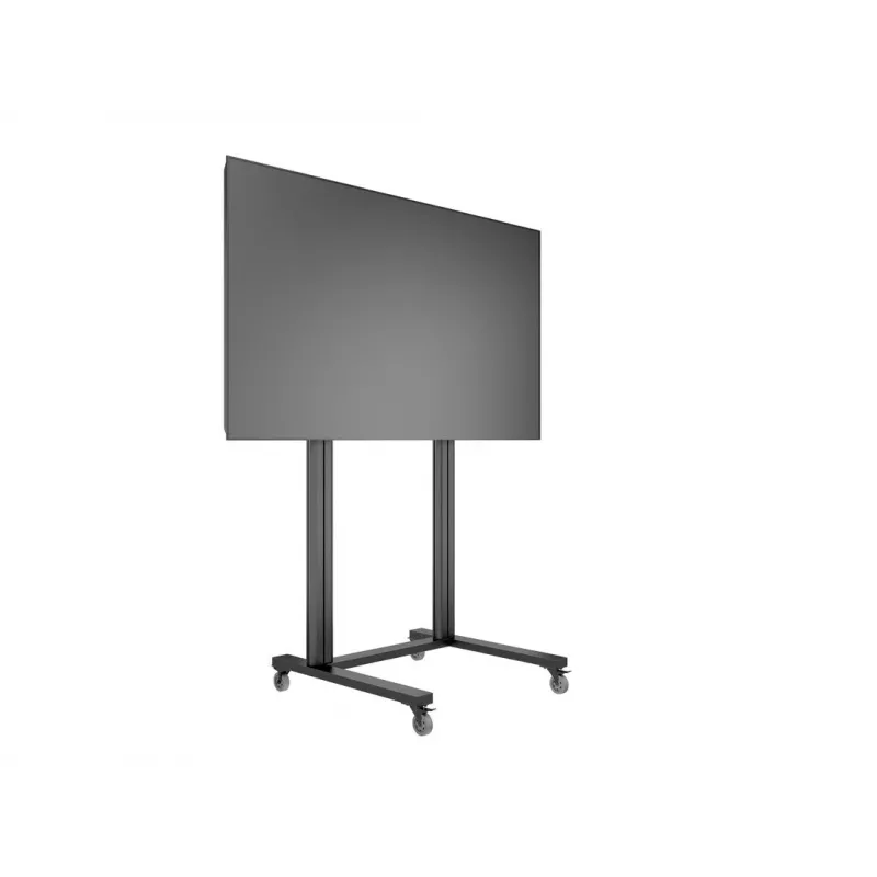 Multibrackets M Public Display Stand 210 Dual Pillar Wheelbase, juoda