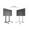 Multibrackets M Public Display Stand 210 Dual Pillar Wheelbase, juoda