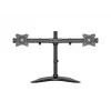 Multibrackets M Deskstand Basic Dual, laisvai stovintis, 16 kg, 38,1 cm (15″), 68,6 cm (27″), 100 x 100 mm, juodas