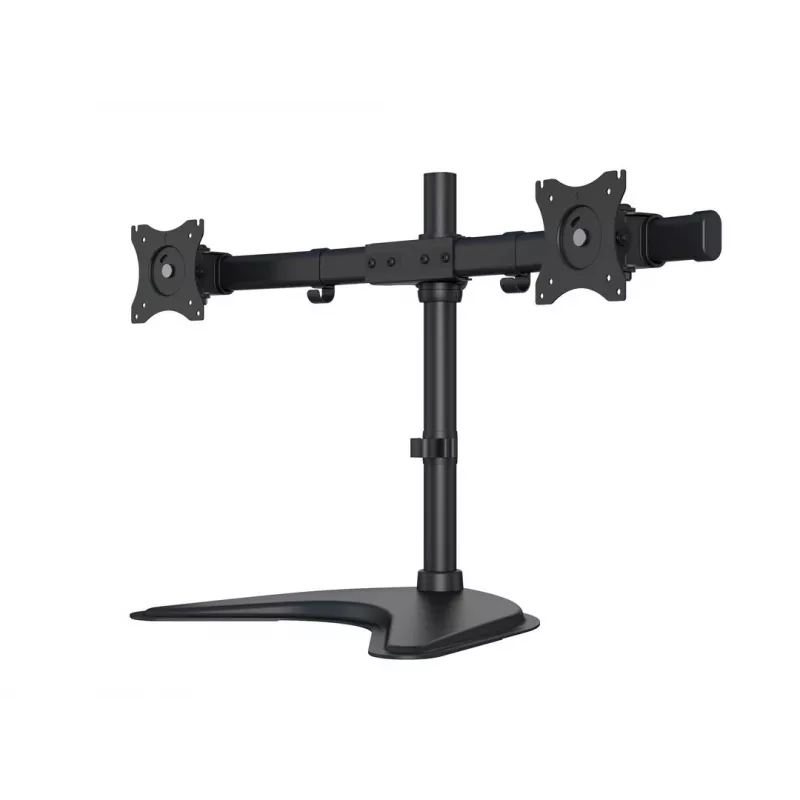 Multibrackets M Deskstand Basic Dual, laisvai stovintis, 16 kg, 38,1 cm (15″), 68,6 cm (27″), 100 x 100 mm, juodas