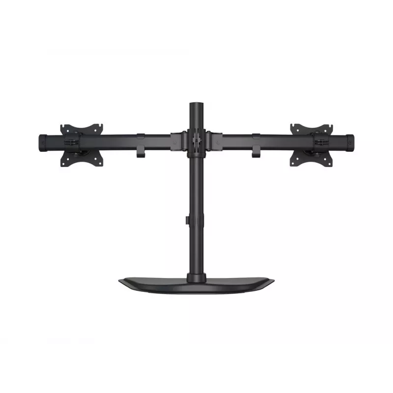 Multibrackets M Deskstand Basic Dual, laisvai stovintis, 16 kg, 38,1 cm (15″), 68,6 cm (27″), 100 x 100 mm, juodas