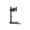 Multibrackets M Deskstand Basic Dual, laisvai stovintis, 16 kg, 38,1 cm (15″), 68,6 cm (27″), 100 x 100 mm, juodas