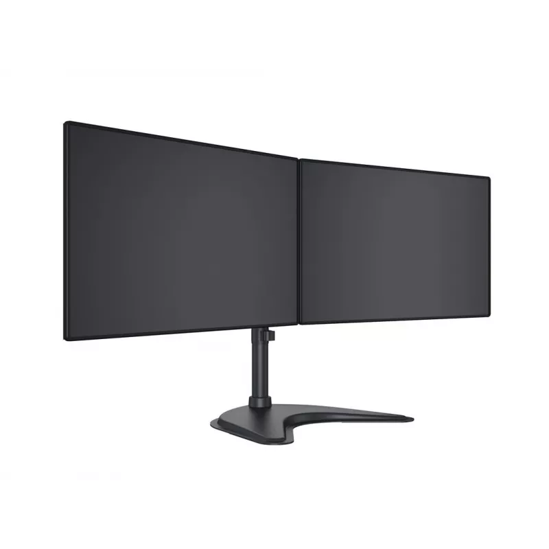 Multibrackets M Deskstand Basic Dual, laisvai stovintis, 16 kg, 38,1 cm (15″), 68,6 cm (27″), 100 x 100 mm, juodas